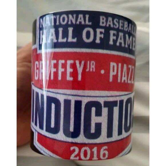 Ken Griffey Jr, Mike Piazza Hall Of Fame Induction Coffee Mug - Picture 4 of 6